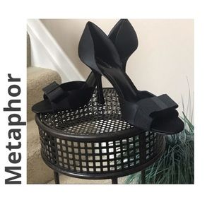 🔥SALE ! 4” Satin Black After Five Heels